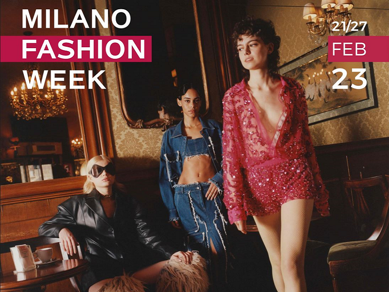 fashion: campagna Milano Fashion Week AI24