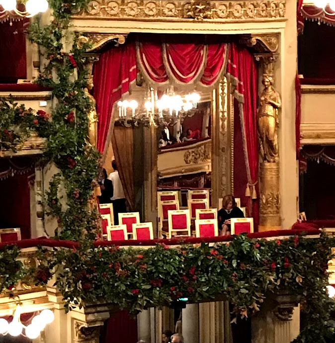 palco d'onore Teatro alla Scala
